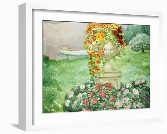 Der Garten (Le Jardin). Um 1913-Henri Lebasque-Framed Giclee Print