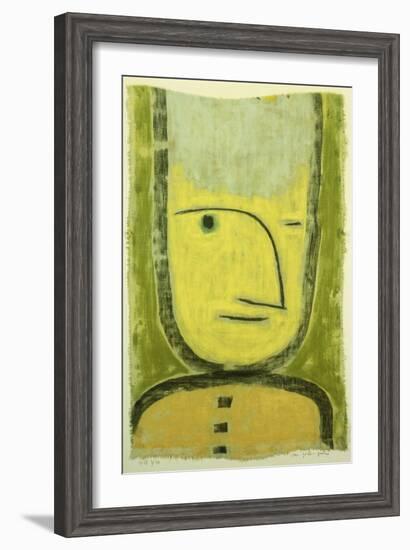 Der Gelb-Grune-Paul Klee-Framed Giclee Print