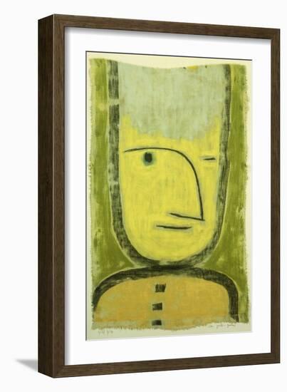 Der Gelb-Grune-Paul Klee-Framed Giclee Print