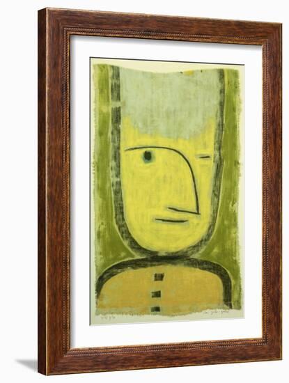 Der Gelb-Grune-Paul Klee-Framed Giclee Print