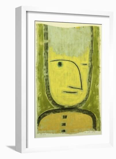 Der Gelb-Grune-Paul Klee-Framed Giclee Print