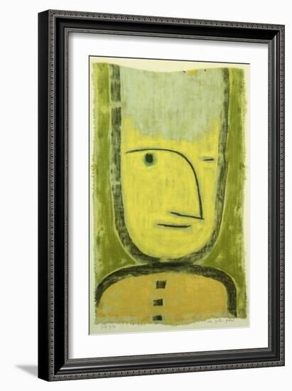 Der Gelb-Grune-Paul Klee-Framed Giclee Print