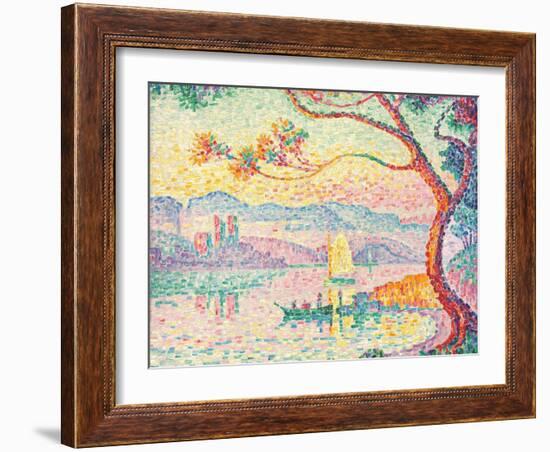 Der Hafen von Antibes (Port d'Antibes). 1917-Paul Signac-Framed Giclee Print