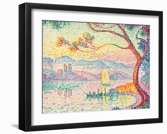 Der Hafen von Antibes (Port d'Antibes). 1917-Paul Signac-Framed Giclee Print