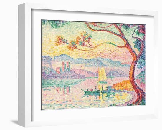 Der Hafen von Antibes (Port d'Antibes). 1917-Paul Signac-Framed Giclee Print