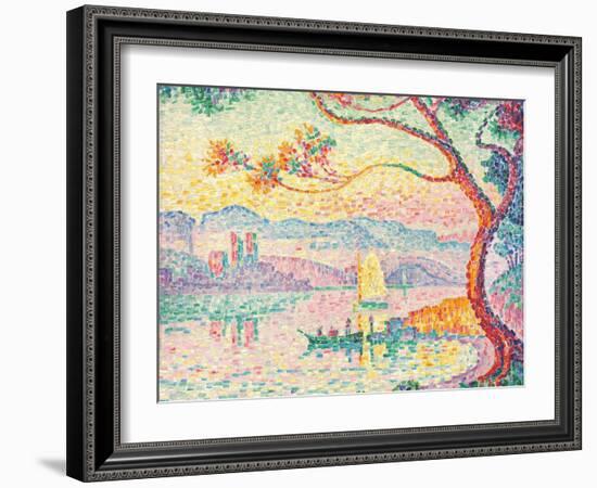 Der Hafen von Antibes (Port d'Antibes). 1917-Paul Signac-Framed Giclee Print