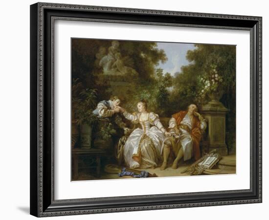 Der Heimliche Liebhaber-Jean-Baptiste Le Prince-Framed Giclee Print