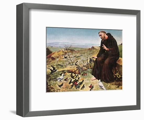 'Der Hellige Franz von Assisi 1182-1226', 1934-Unknown-Framed Giclee Print