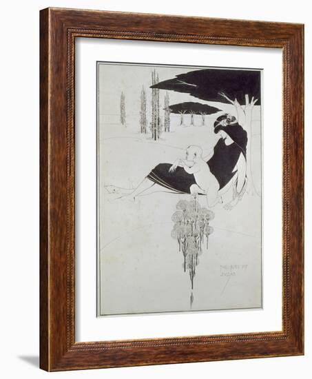 Der Judaskuss. 1893-Aubrey Vincent Beardsley-Framed Giclee Print