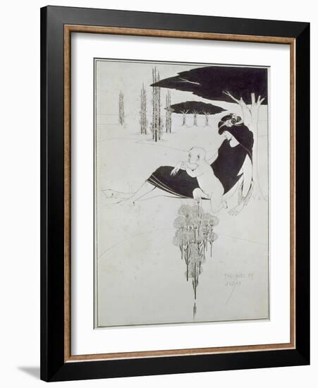 Der Judaskuss. 1893-Aubrey Vincent Beardsley-Framed Giclee Print
