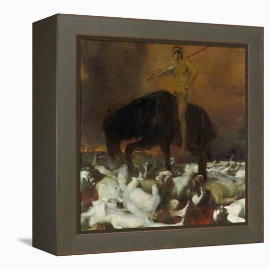 Der Krieg, 1894-Franz von Stuck-Framed Premier Image Canvas