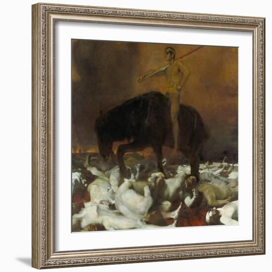 Der Krieg, 1894-Franz von Stuck-Framed Giclee Print