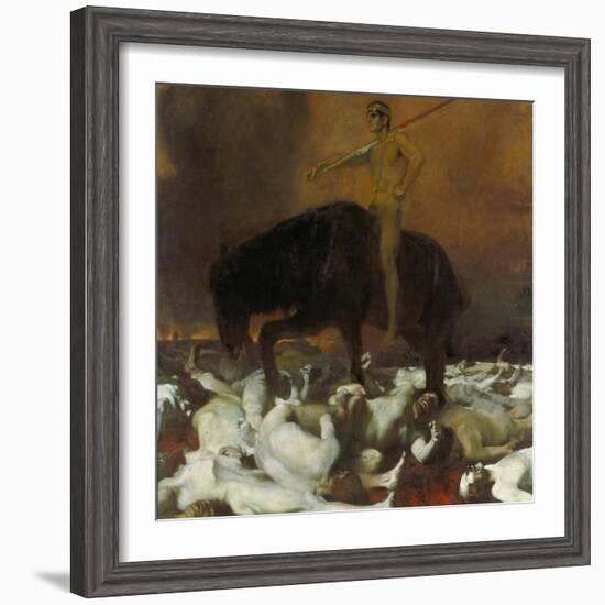 Der Krieg, 1894-Franz von Stuck-Framed Giclee Print