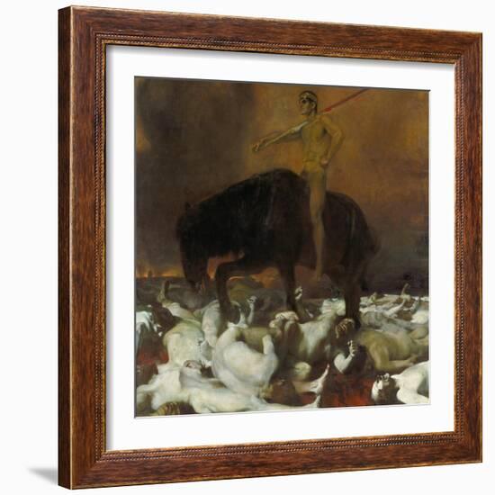 Der Krieg, 1894-Franz von Stuck-Framed Giclee Print