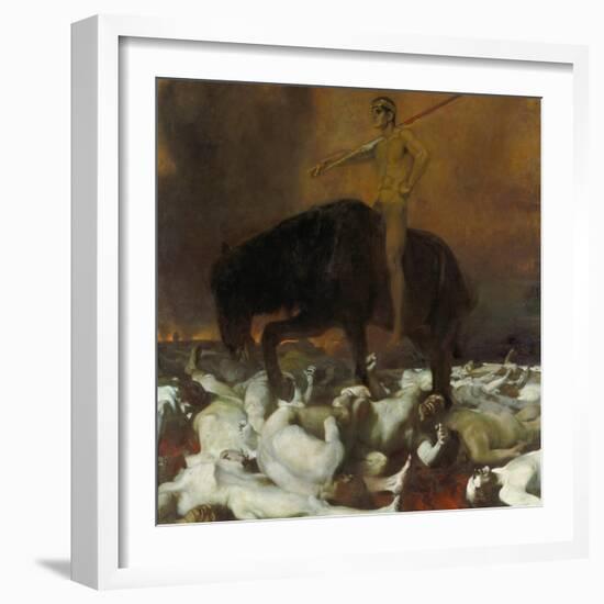 Der Krieg, 1894-Franz von Stuck-Framed Giclee Print