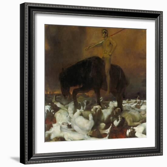 Der Krieg, 1894-Franz von Stuck-Framed Giclee Print