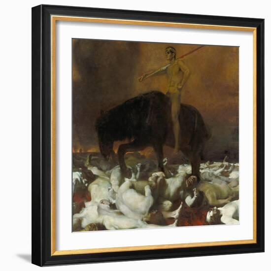 Der Krieg, 1894-Franz von Stuck-Framed Giclee Print