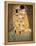 Der Kuss-Gustav Klimt-Framed Stretched Canvas