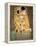 Der Kuss-Gustav Klimt-Framed Stretched Canvas