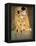 Der Kuss-Gustav Klimt-Framed Stretched Canvas