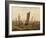 Der Morgen (Ausfahrende Boote). Nach 1815-Caspar David Friedrich-Framed Giclee Print