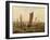 Der Morgen (Ausfahrende Boote). Nach 1815-Caspar David Friedrich-Framed Giclee Print