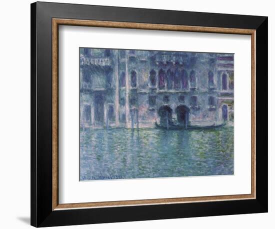 Der Palazzo De Mula in Venedig, 1908-Claude Monet-Framed Giclee Print