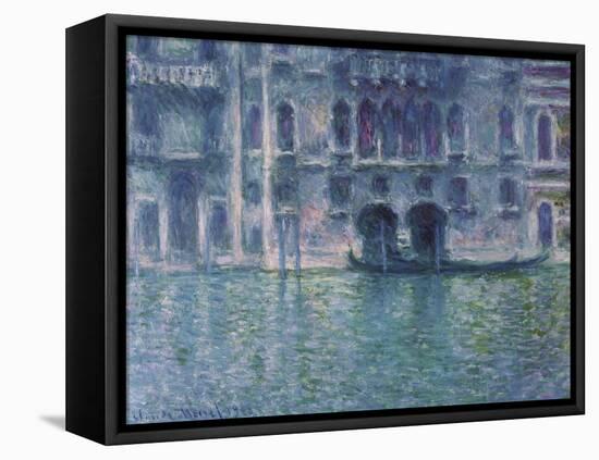 Der Palazzo De Mula in Venedig, 1908-Claude Monet-Framed Premier Image Canvas