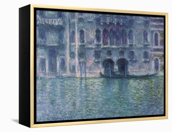 Der Palazzo De Mula in Venedig, 1908-Claude Monet-Framed Premier Image Canvas