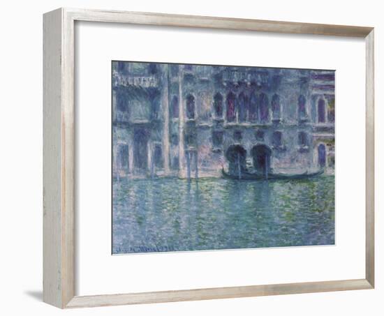 Der Palazzo De Mula in Venedig, 1908-Claude Monet-Framed Giclee Print