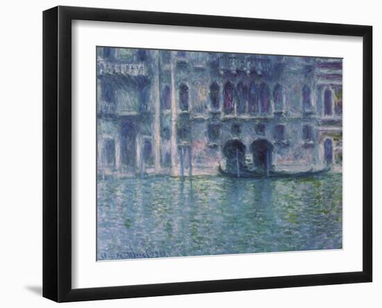 Der Palazzo De Mula in Venedig, 1908-Claude Monet-Framed Giclee Print