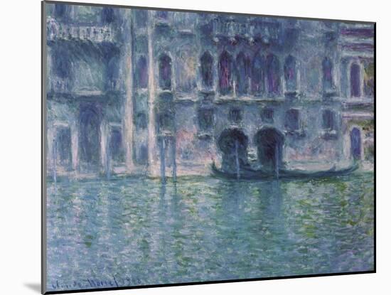 Der Palazzo De Mula in Venedig, 1908-Claude Monet-Mounted Giclee Print