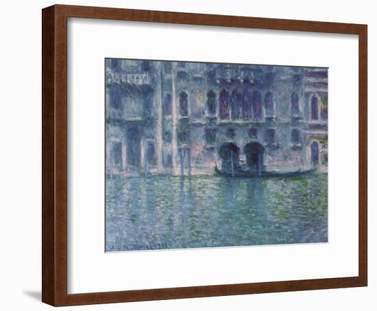 Der Palazzo De Mula in Venedig, 1908-Claude Monet-Framed Giclee Print