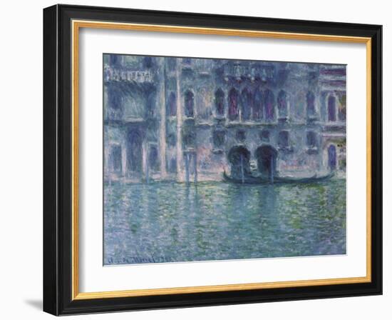 Der Palazzo De Mula in Venedig, 1908-Claude Monet-Framed Giclee Print