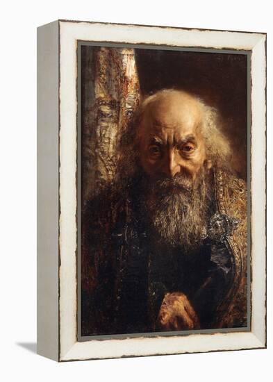 Der Rabbi von Baghdad-Adolph Menzel-Framed Premier Image Canvas