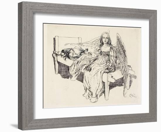 Der Schutz Engel, 1905-Carl Larsson-Framed Giclee Print