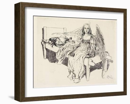 Der Schutz Engel, 1905-Carl Larsson-Framed Giclee Print