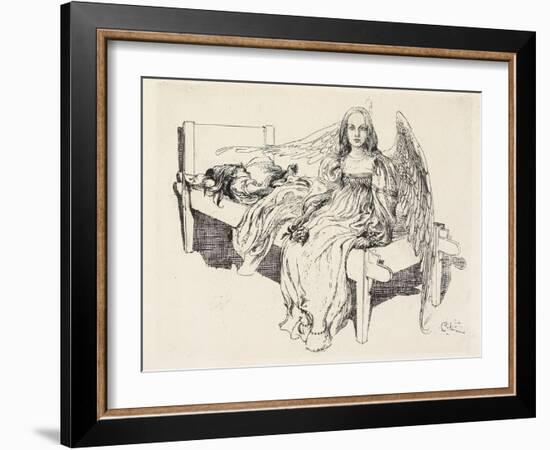 Der Schutz Engel, 1905-Carl Larsson-Framed Giclee Print