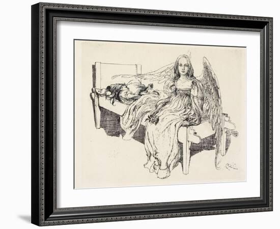 Der Schutz Engel, 1905-Carl Larsson-Framed Giclee Print