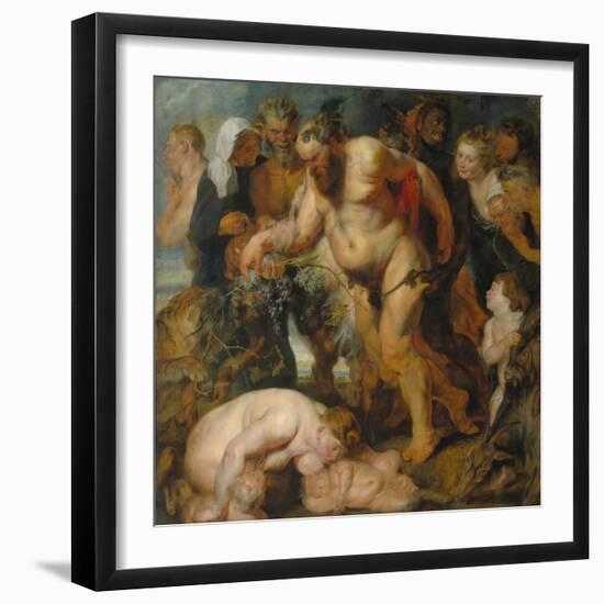 Der Trunkene Silen-Peter Paul Rubens-Framed Giclee Print