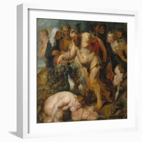 Der Trunkene Silen-Peter Paul Rubens-Framed Giclee Print