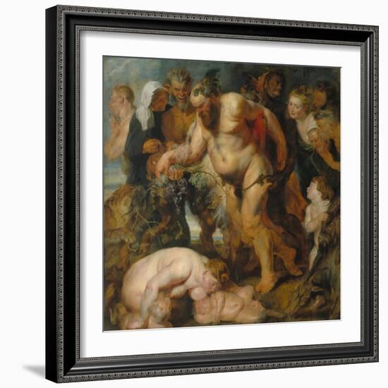 Der Trunkene Silen-Peter Paul Rubens-Framed Giclee Print