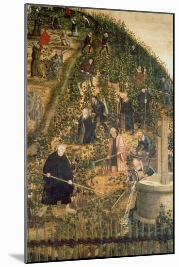 Der Weinberg Des Herrn (Martin Luther Im Weinberg), Epitaph Fuer Paulus Ebe-Lucas Cranach the Elder-Mounted Giclee Print