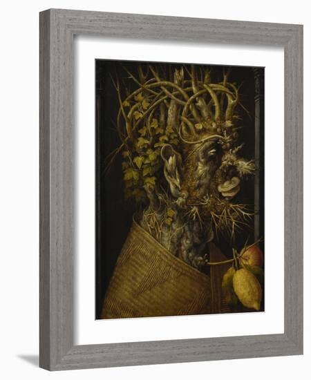 Der Winter-Giuseppe Arcimboldo-Framed Giclee Print