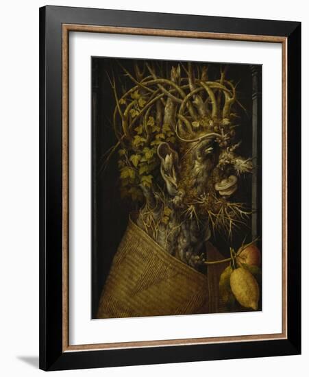 Der Winter-Giuseppe Arcimboldo-Framed Giclee Print