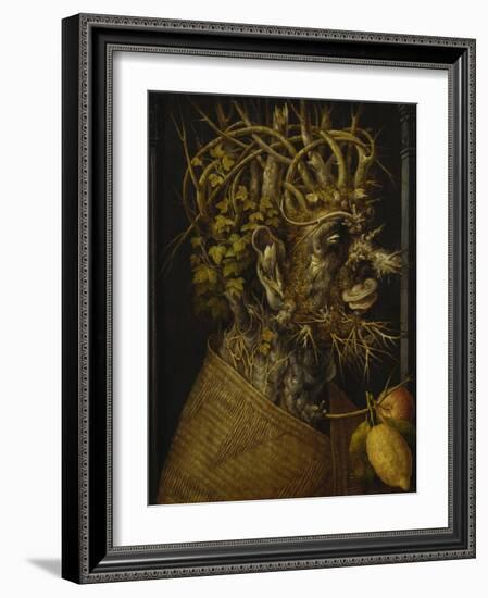 Der Winter-Giuseppe Arcimboldo-Framed Giclee Print