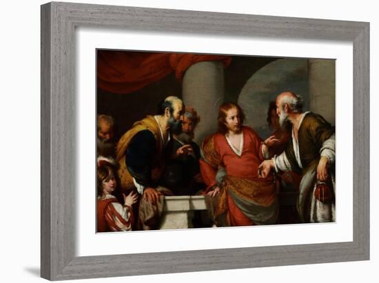 Der Zinsgroschen, 1630S-Bernardo Strozzi-Framed Giclee Print