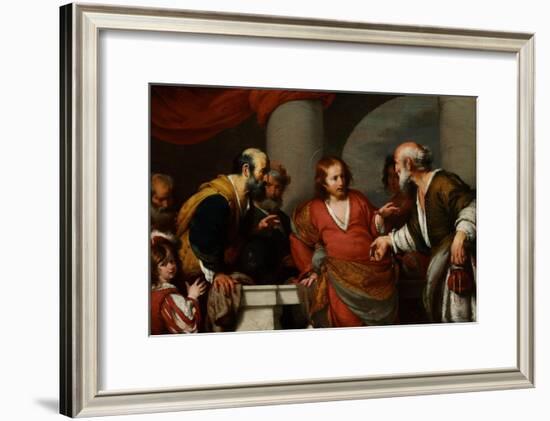 Der Zinsgroschen, 1630S-Bernardo Strozzi-Framed Giclee Print