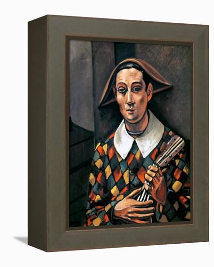 Derain: Harlequin, 1919-Andre Derain-Framed Premier Image Canvas