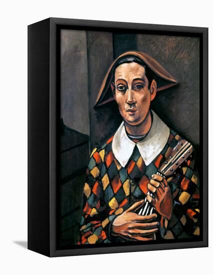 Derain: Harlequin, 1919-Andre Derain-Framed Premier Image Canvas